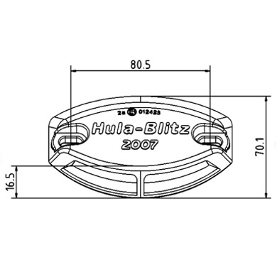 Hula Blitz 2007 tech. Zeichnung Hula Blitz 2007 tech. Zeichnung